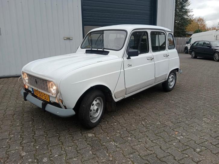Renault 4 GTL 1100 cc 1984 wit 188 dkm APK 10/27 benzine, Auto's, Oldtimers, Particulier, Renault, Benzine, Handgeschakeld, Wit