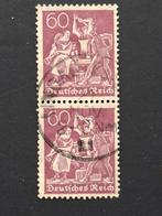 Duitsland Reich Mi 165 (wm Rauten), Verzenden, Overige periodes, Gestempeld