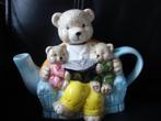 THEEPOT MET BEREN, Verzamelen, Beren en Cherished Teddies, Overige merken, Overige typen, Ophalen of Verzenden, Zo goed als nieuw