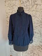 Mooie donkerblauw blouse m, Ophalen of Verzenden, Zo goed als nieuw, Blauw