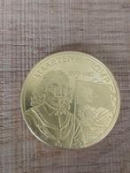 Goud geplateerde penning Maarten H. Tromp, Ophalen of Verzenden, Overige materialen