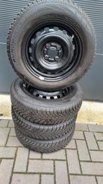 Winterbanden nissan micra tpms 165 70 14 4x100 velgen, Auto-onderdelen, Banden en Velgen, Ophalen, 14 inch, Gebruikt, Banden en Velgen