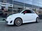 Fiat 500 595 1.4 T-Jet Abarth Turismo, Auto's, Fiat, Voorwielaandrijving, Gebruikt, 4 cilinders, Wit