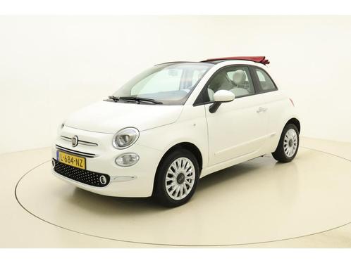 Fiat 500 1.2 Lounge Automaat | Cabriolet | Navigatie | DAB R, Auto's, Fiat, Bedrijf, Te koop, ABS, Airbags, Airconditioning, Alarm