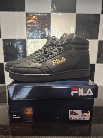 FILA Zwarte High-Top Sneakers - Heren beschikbaar voor biedingen