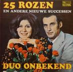 Duo Onbekend ‎– 25 Rozen En Andere Nieuwe Successen lp, Verzenden, Gebruikt, Levenslied of Smartlap