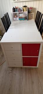 ikea bureau met kastruimte, Huis en Inrichting, Gebruikt, Ophalen