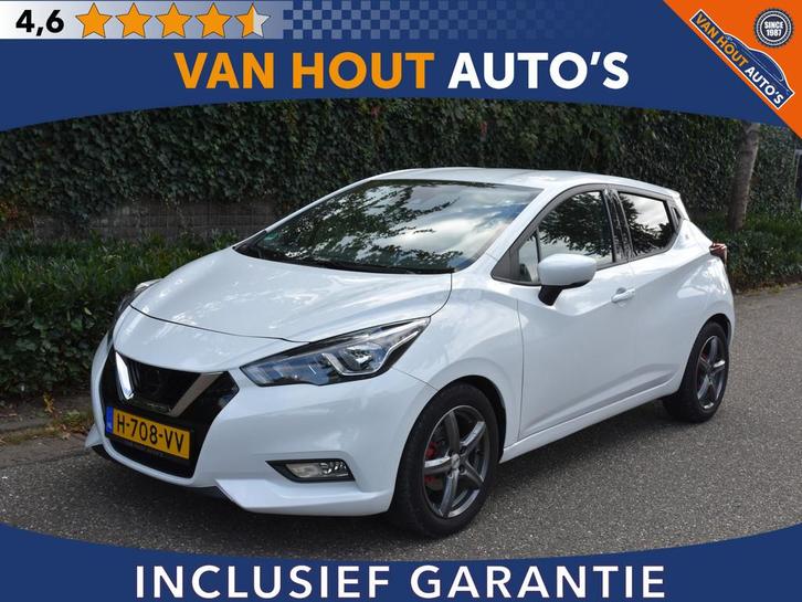 Nissan Micra 1.0 IG-T N-Connecta | STOELVERW | NAVI | CAMERA, Auto's, Nissan, Bedrijf, Te koop, Micra, ABS, Achteruitrijcamera