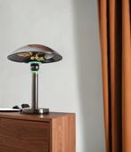 Vintage Schelp Tafellamp Mushroom uit de Jaren ’70, Vintage, Mid Century Modern, Gebruikt, Glas, Ophalen of Verzenden