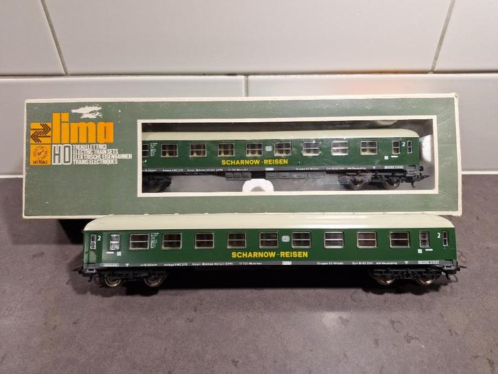 Lima DB Scharnow Reisen, Hobby en Vrije tijd, Modeltreinen | H0, Zo goed als nieuw, Wagon, Gelijkstroom, Lima, Ophalen
