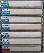 7 TDK SA Cassettebandjes, Cd's en Dvd's, Cassettebandjes, Ophalen, Gebruikt, Overige genres, 2 t/m 25 bandjes