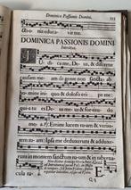 Graduale, zeer groot kerkboek 1752 met muziek, Verzenden