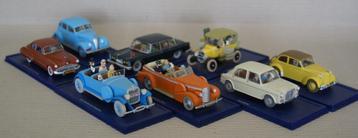 Kuifje auto's  ( 8 x )    F8 beschikbaar voor biedingen