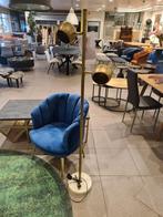 Nieuwe staande vloerlamp messing marmer 160cm €165, Huis en Inrichting, Lampen | Vloerlampen, Ophalen, Metaal, ., Nieuw