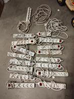 Kleine partij stekkerdozen en verlengkabels, Doe-het-zelf en Verbouw, Ophalen of Verzenden, Gebruikt, Overige typen