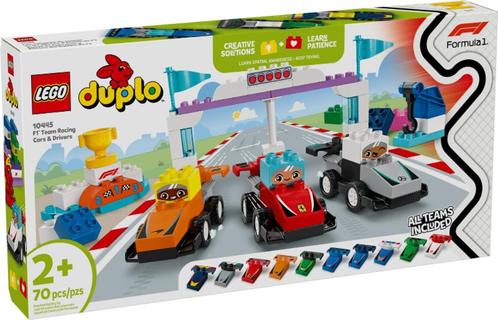 Lego Duplo set 10445  F1 Team Racing Cars & Drivers, Kinderen en Baby's, Speelgoed | Duplo en Lego, Nieuw, Duplo, Complete set