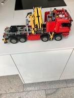 Lego Technic Truck met kraan zonder boekje setnummer 8258, Ophalen, Gebruikt, Lego