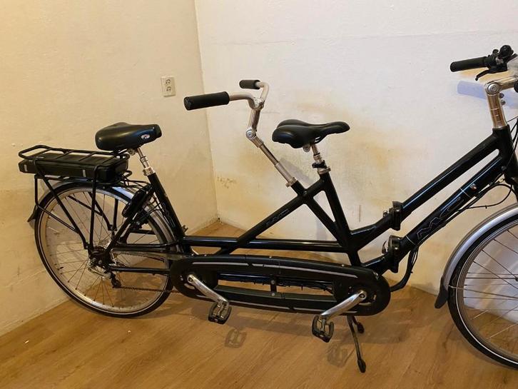 Tandem Multicycle Met vouwbare frame Elektrisch, Fietsen en Brommers, Fietsen | Tandems, Gebruikt, 15 tot 20 versnellingen, Minder dan 49 cm