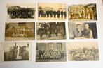 9x foto  voor '40 NL D Belgie, Ophalen of Verzenden, Landmacht, Nederland, Foto of Poster