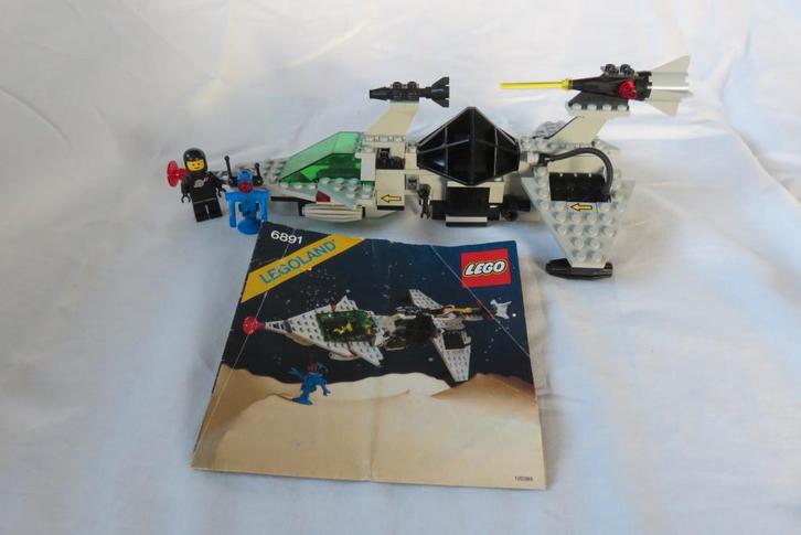 Lego classic space, set 6891 Gamma V Laser Craft, Kinderen en Baby's, Speelgoed | Duplo en Lego, Gebruikt, Lego, Complete set