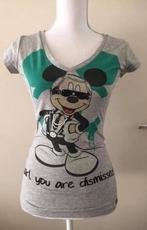 Glitz & Glam Mickey Mouse shirt/ top maat XS!, Kleding | Dames, Overige kleuren, Verzenden, Zo goed als nieuw, Korte mouw