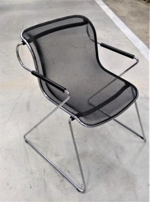 Anonima Castelli - Stoel / fauteuil Penelope - Design - ZGAN, Huis en Inrichting, Fauteuils, Zo goed als nieuw, Metaal, 50 tot 75 cm