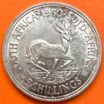 Zuid Afrika 5 Shilling 1950 zilver schaars - kwaliteit!, Ophalen of Verzenden, Zuid-Afrika, Zilver