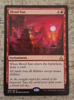Blood Sun - Magic the Gathering, Hobby en Vrije tijd, Verzamelkaartspellen | Magic the Gathering, Verzenden, Gebruikt, Losse kaart