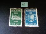NEDERLAND 100 JAAR SPOORWEGEN SERIE NR 325 /326 GESTEMPELD, Postzegels en Munten, Postzegels | Nederland, Ophalen of Verzenden