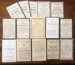 Duits Partijtje van 15 bidprenten verschillende jaren, Verzenden, Bidprentje