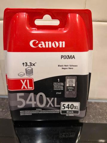 Canon 540 XL Zwart - Nieuw in Verpakking beschikbaar voor biedingen