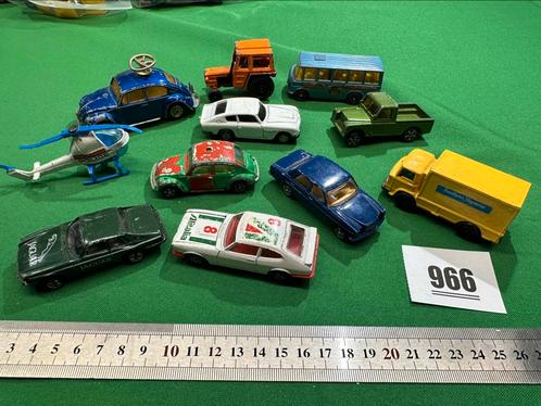 966 Corgi Junior div auto's bespeeld o.a. kever met stuurtje, Hobby en Vrije tijd, Modelauto's | 1:87, Gebruikt, Auto, Corgi, Ophalen of Verzenden