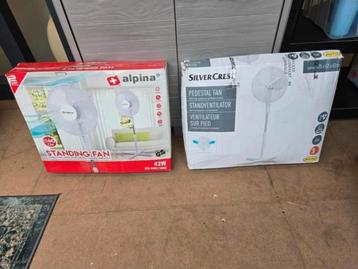 2 ventilatoren net niet gratis  beschikbaar voor biedingen