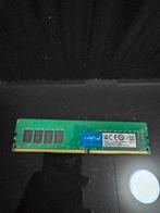 Crucial 8GB DDR4 RAM Geheugen, Computers en Software, RAM geheugen, Gebruikt, DDR4, 8 GB, Ophalen of Verzenden