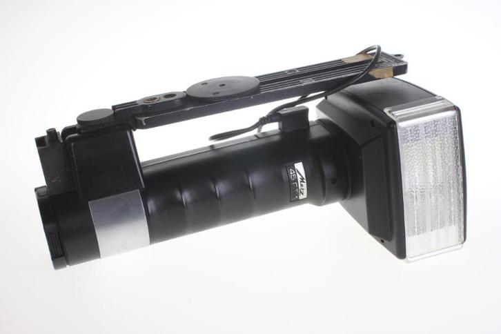 Metz 45CT-1 staafflitser met accupack en lader (zie tekst), Audio, Tv en Foto, Fotografie | Flitsers, Gebruikt, Metz, Kantelbaar