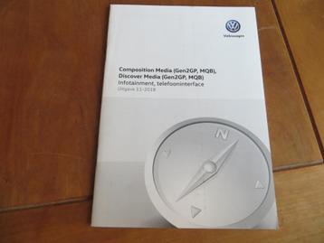 Instructieboek Volkswagen navigatie Composition, Discover 2 beschikbaar voor biedingen