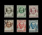454-459 Prinsessenzegels 1946 Gestempeld, Postzegels en Munten, Postzegels | Nederland, Verzenden, Na 1940, Gestempeld