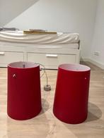 Mengotti & Prandina Sera S11 2 x hanglamp, glas, opaal rood, Ophalen, Minder dan 50 cm, Italiaans design, Glas