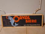 Metalen bierplaat Orval, Ophalen of Verzenden, Nieuw, Reclamebord, Plaat of Schild, Overige merken