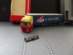 913 herpa daf cf e.van wijk giessen verkleurd !! 1:87 truck, Ophalen of Verzenden, Zo goed als nieuw, Bus of Vrachtwagen, Herpa