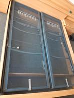 2x Auping hydraulisch verstelbare spiraalbodem 80x200cm., Ophalen, Gebruikt, Tweepersoons, 80 cm