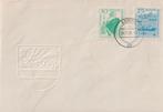 DDR 1958 V38 Zeehaven Rostock schepen Reliëf, Ophalen of Verzenden, Onbeschreven, Europa