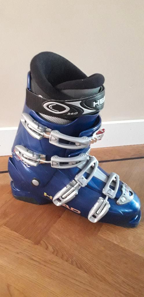 HEAD blauwe damesskischoenen, maat 42, Sport en Fitness, Skiën en Langlaufen, Gebruikt, Schoenen, Skiën, Head, Minder dan 100 cm