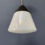 Oude opaline glazen Kandem hanglamp model 409 bauhaus glas, Ophalen of Verzenden