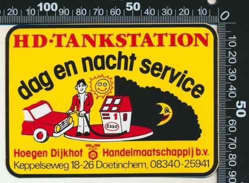 Sticker: HD Otosjop - Hoegen Dijkhof Handelsmaatschappij - D, Verzamelen, Stickers, Zo goed als nieuw, Auto of Motor, Verzenden