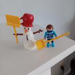 Playmobil 4680 sneeuwpop met jongen, Ophalen of Verzenden, Zo goed als nieuw