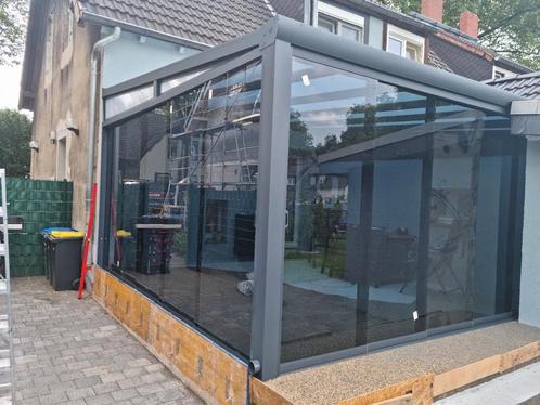 Veranda,Glazenschuifwanden, overkapping, schuifpui, carport,, Tuin en Terras, Overkappingen, Zo goed als nieuw, Veranda, Ophalen of Verzenden