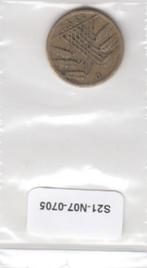 S21-N07-0705 Germany 10 Rentenpfennig VF 1924 KM33 D, Postzegels en Munten, Munten | Europa | Niet-Euromunten, Duitsland, Verzenden