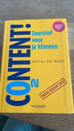 Antal de Waij - Content, 2e editie, Ophalen of Verzenden, Zo goed als nieuw, Antal de Waij