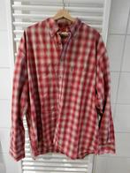 Heren overhemd Martomod blouse rood geruit maat 7, Verzenden, Gedragen, Rood, Halswijdte 39/40 (M)